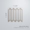 Ekena Millwork Extra Small Conroe Decorative Fretwork Wood Wall Panels, Birch, 7 3/8"W x 7 3/8"H x 3/8"T WALW08X08X0375CREBI - alternate 3